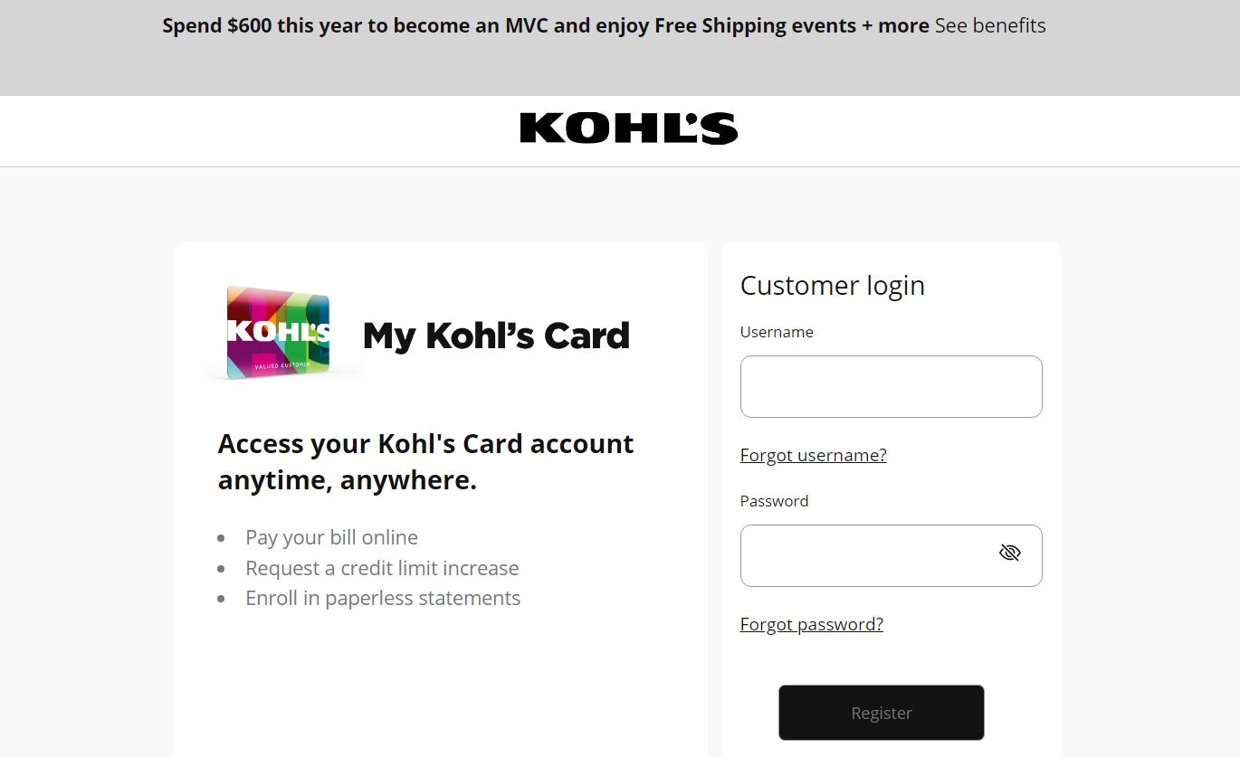 Kohl’s.com/activate - Activate Kohl’s Credit Card Online