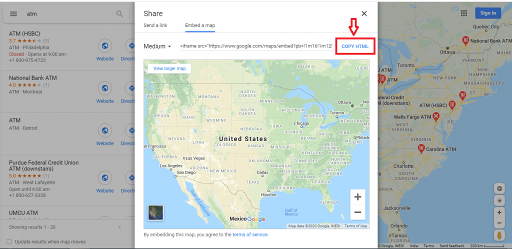 add-google-map-website