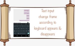 UITextField Change Position Keyboard Appear And Disappear