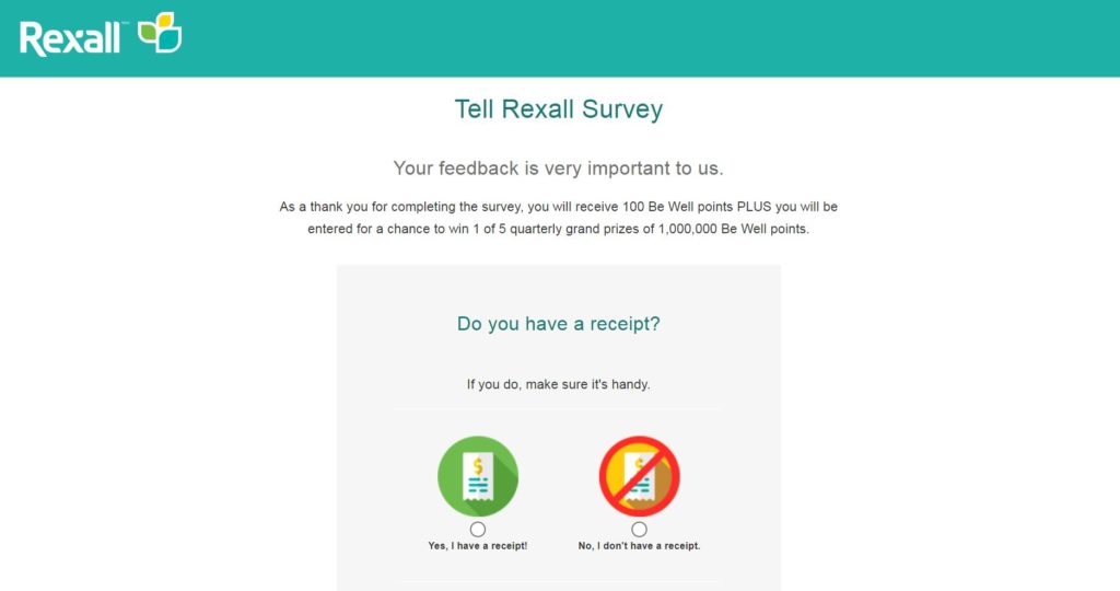 www.TellRexall.ca - Rexall Survey - WIN $1000 Cash Daily